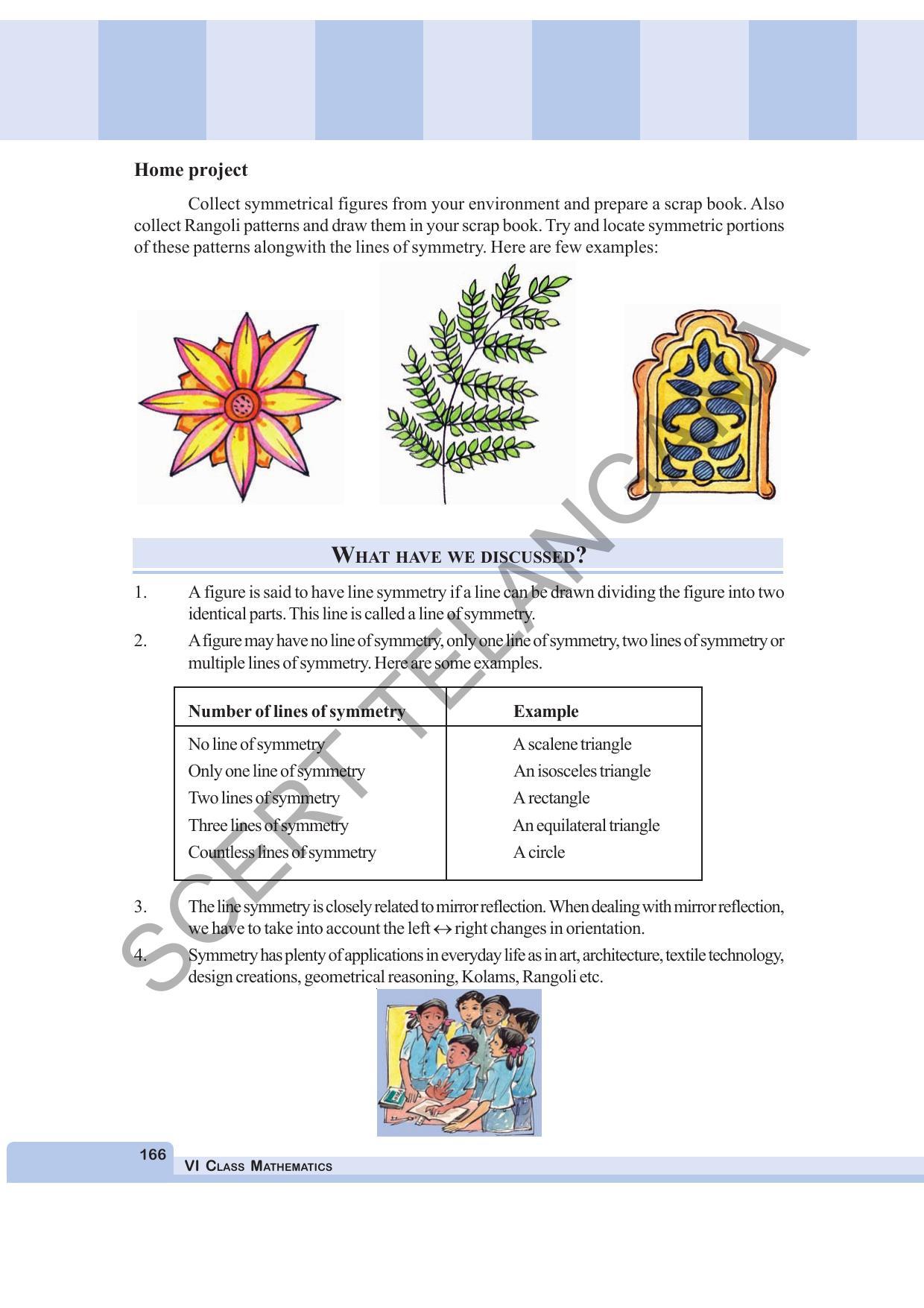 TS SCERT Class 6 Maths (English Medium) Text Book - Page 174
