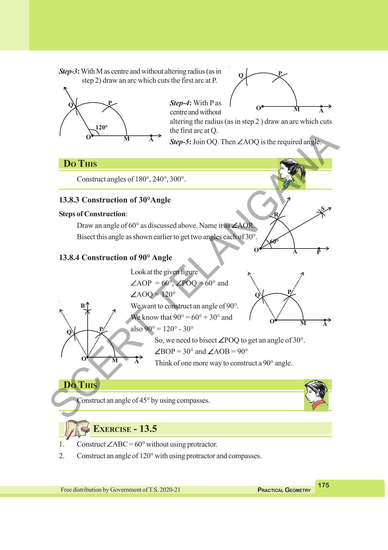 TS SCERT Class 6 Maths (English Medium) Text Book - Page 183