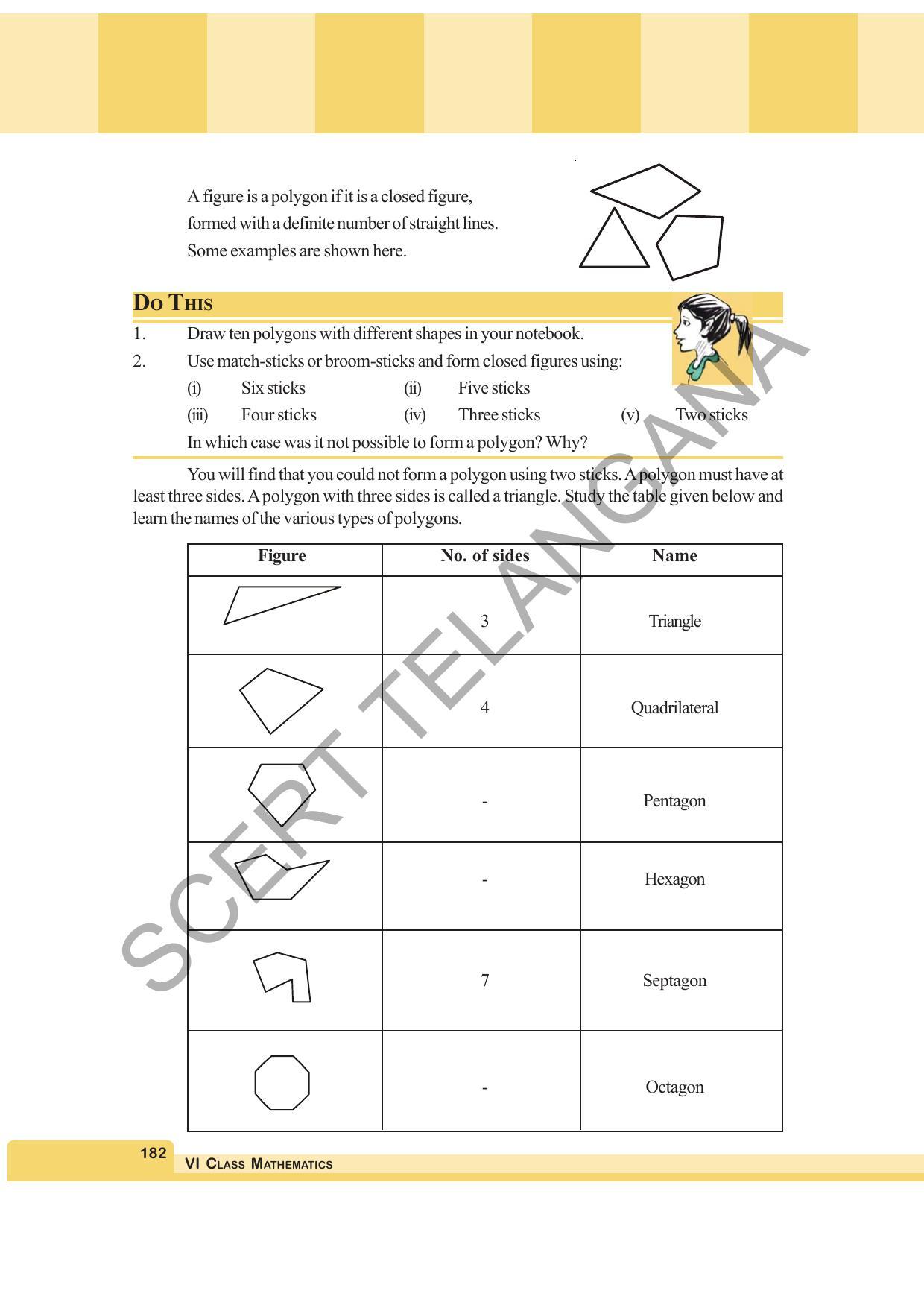 TS SCERT Class 6 Maths (English Medium) Text Book - Page 190