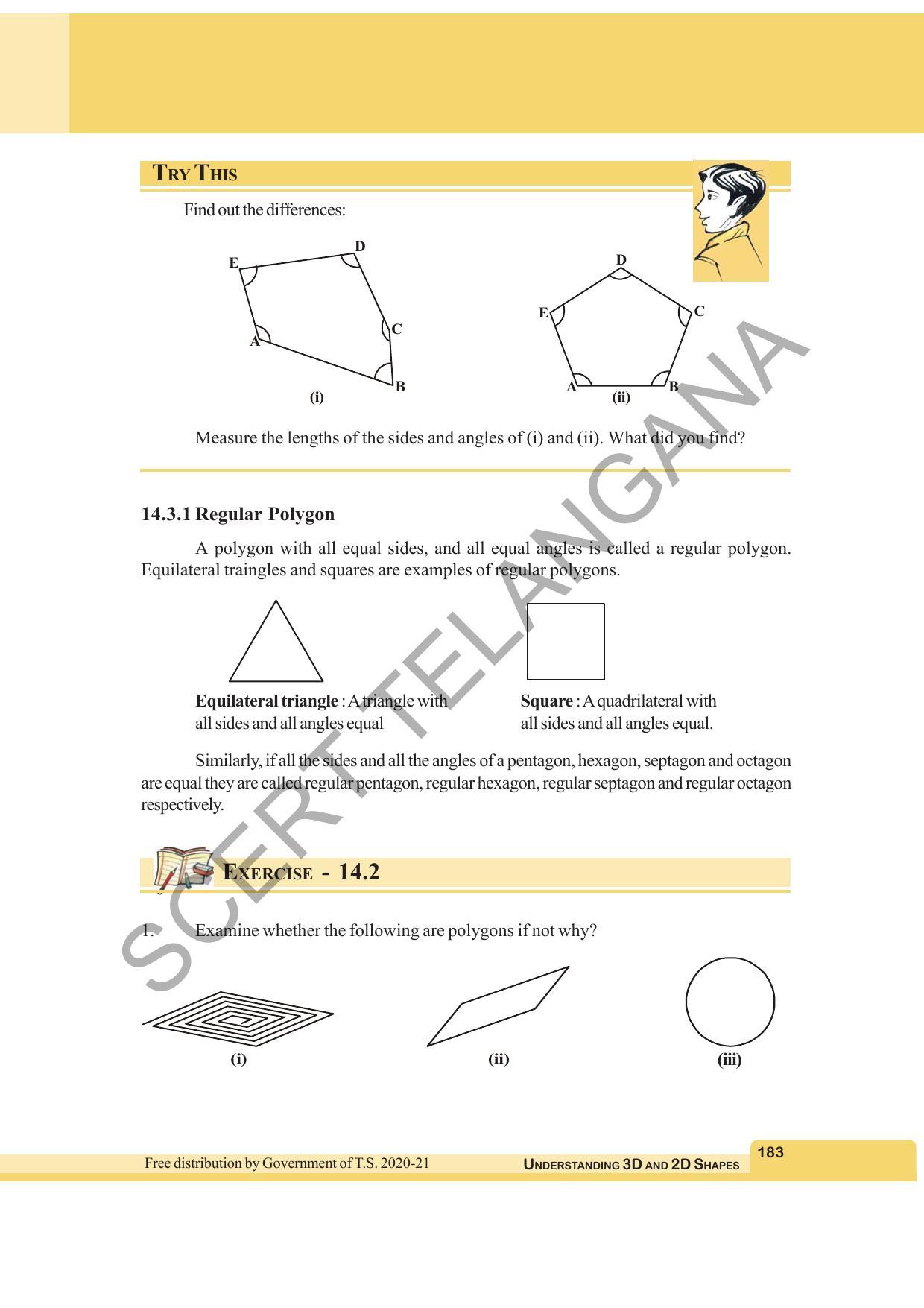 TS SCERT Class 6 Maths (English Medium) Text Book - Page 191