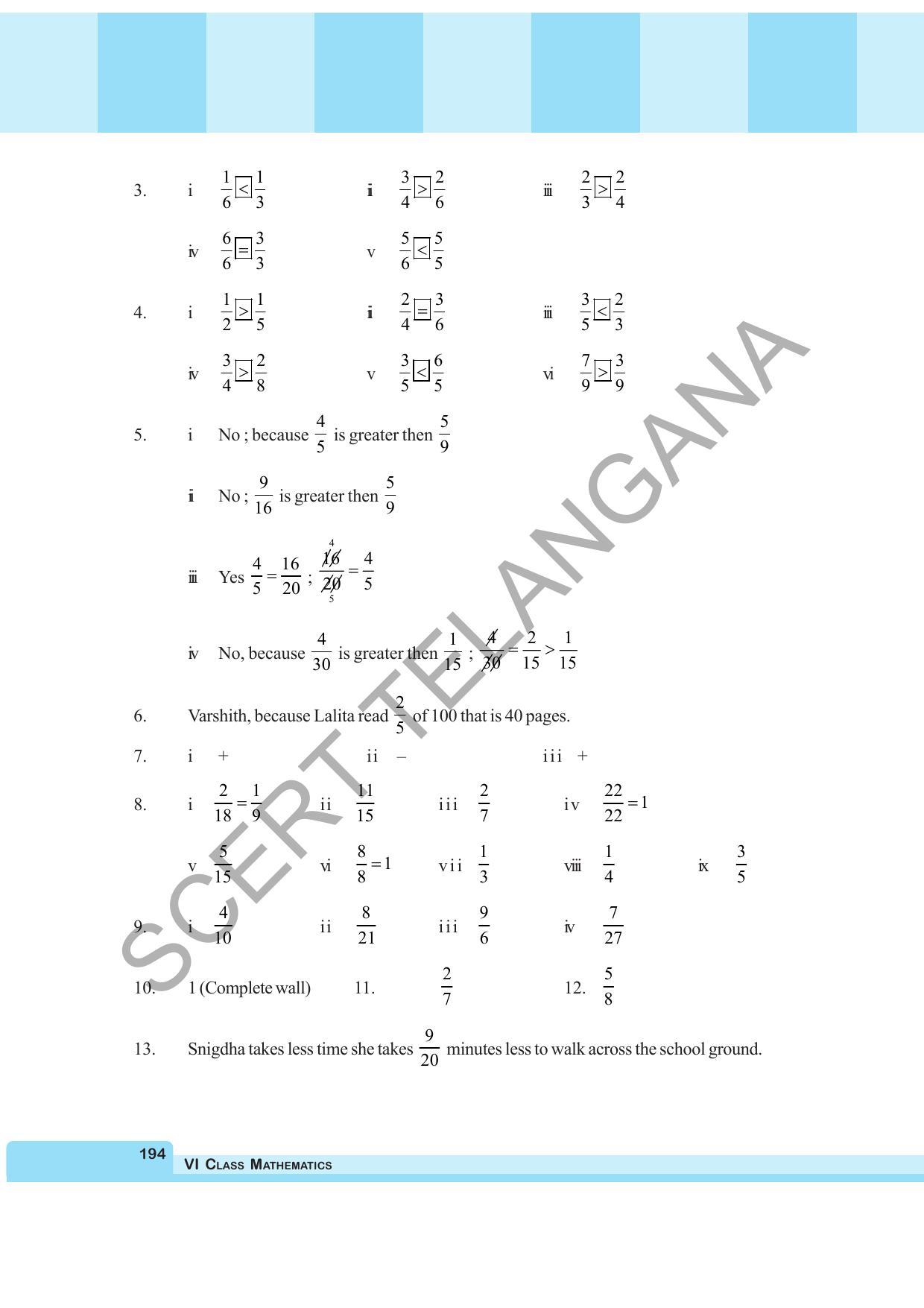 TS SCERT Class 6 Maths (English Medium) Text Book - Page 202