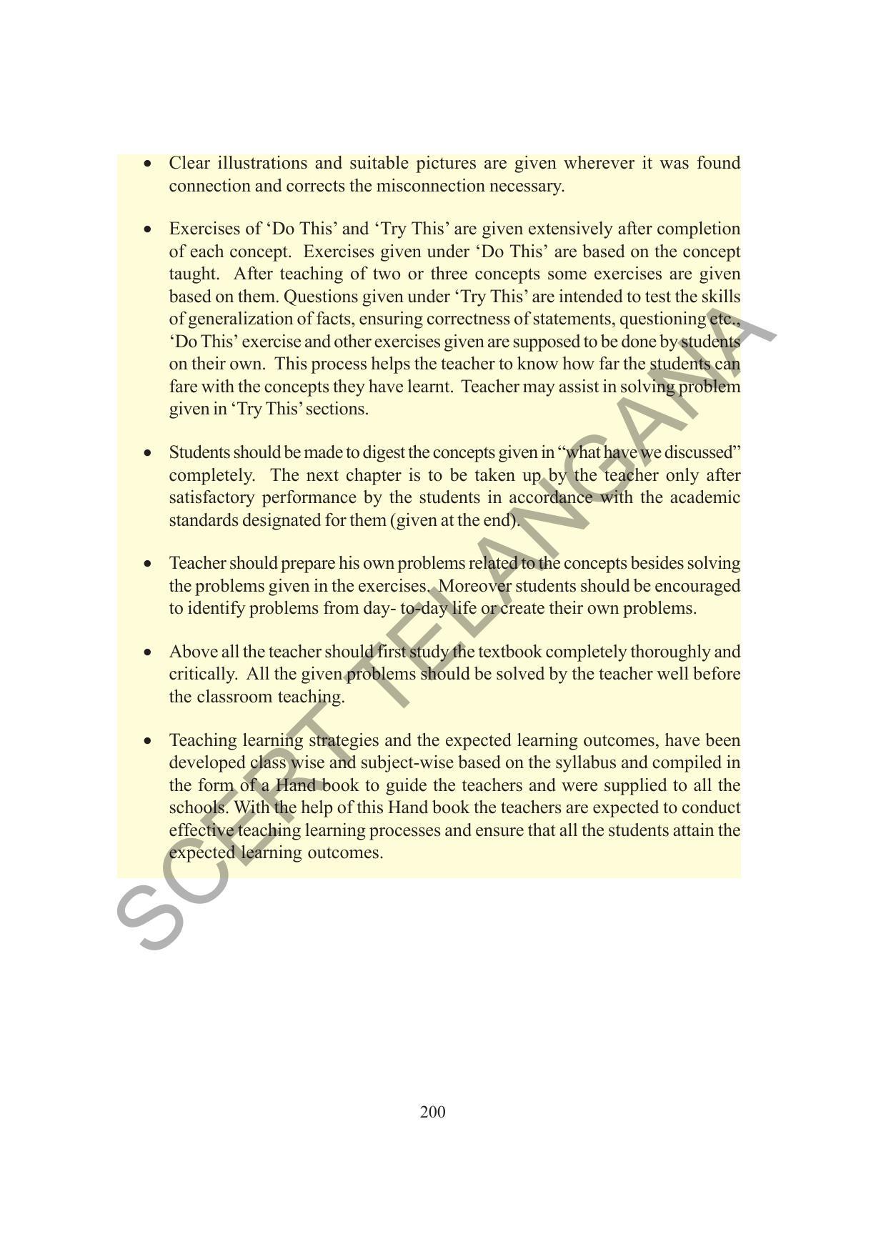 TS SCERT Class 6 Maths (English Medium) Text Book - Page 208