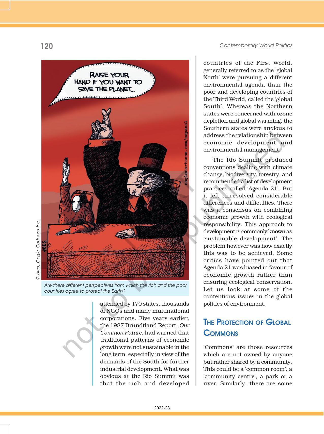 NCERT Book for Class 12 Political Science Chapter 8 Environment and Natural Resources - Page 4