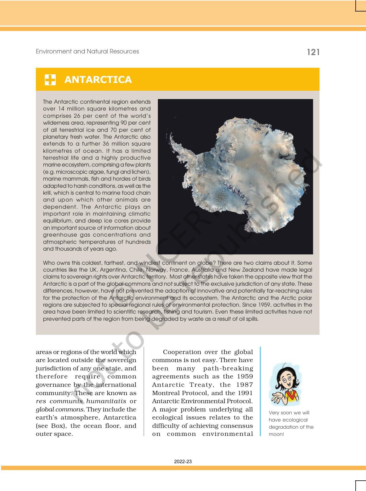 NCERT Book for Class 12 Political Science Chapter 8 Environment and Natural Resources - Page 5