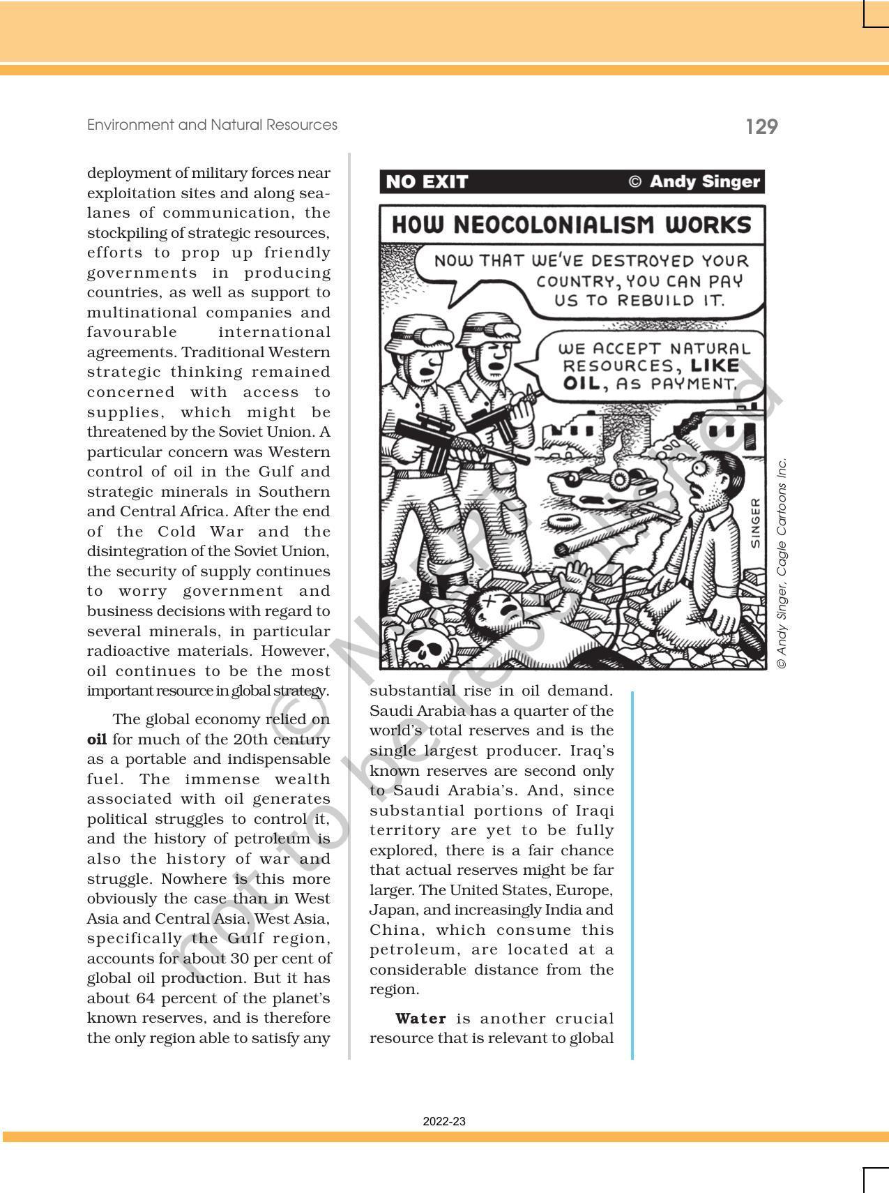 NCERT Book for Class 12 Political Science Chapter 8 Environment and Natural Resources - Page 13