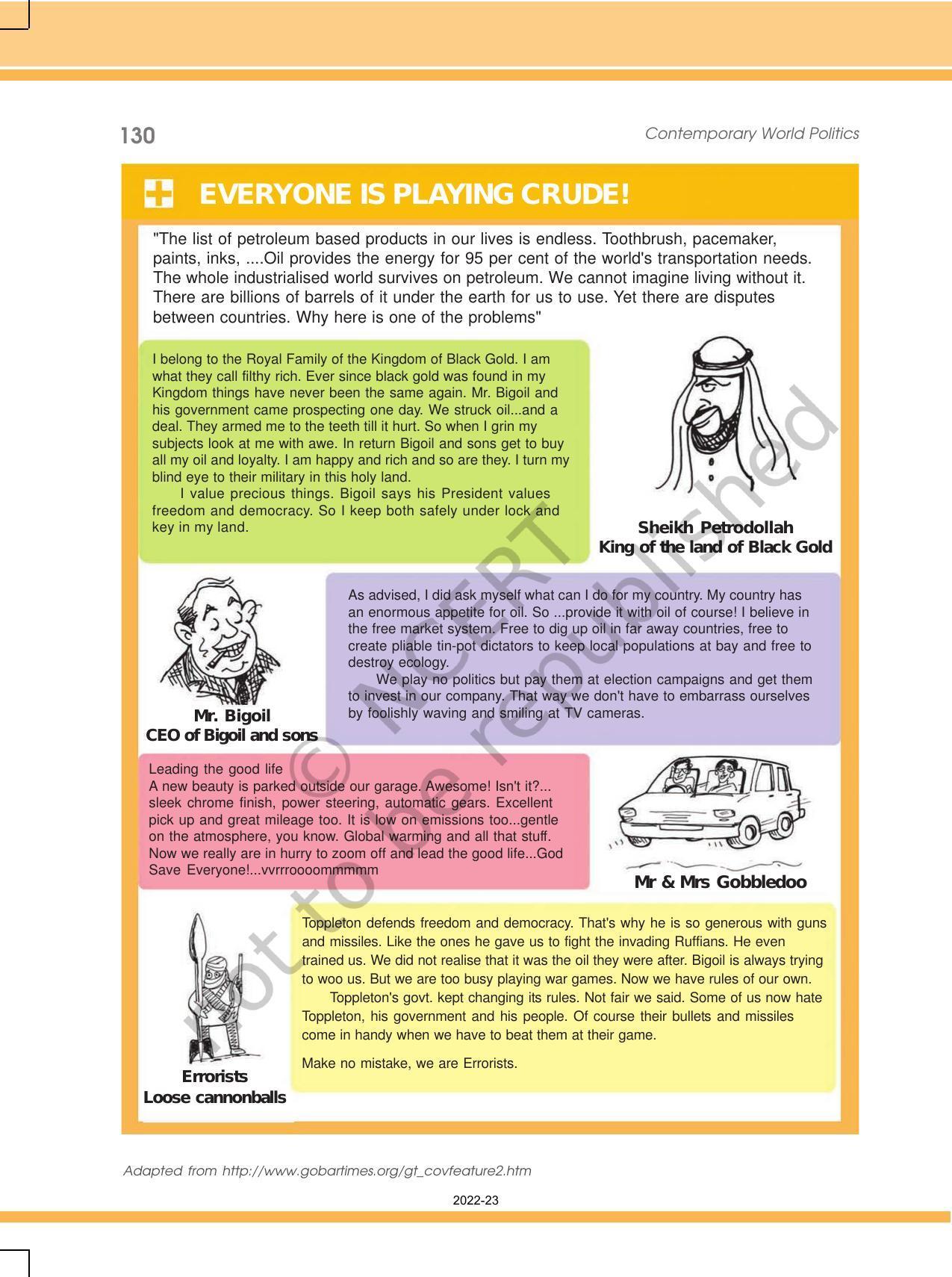 NCERT Book for Class 12 Political Science Chapter 8 Environment and Natural Resources - Page 14