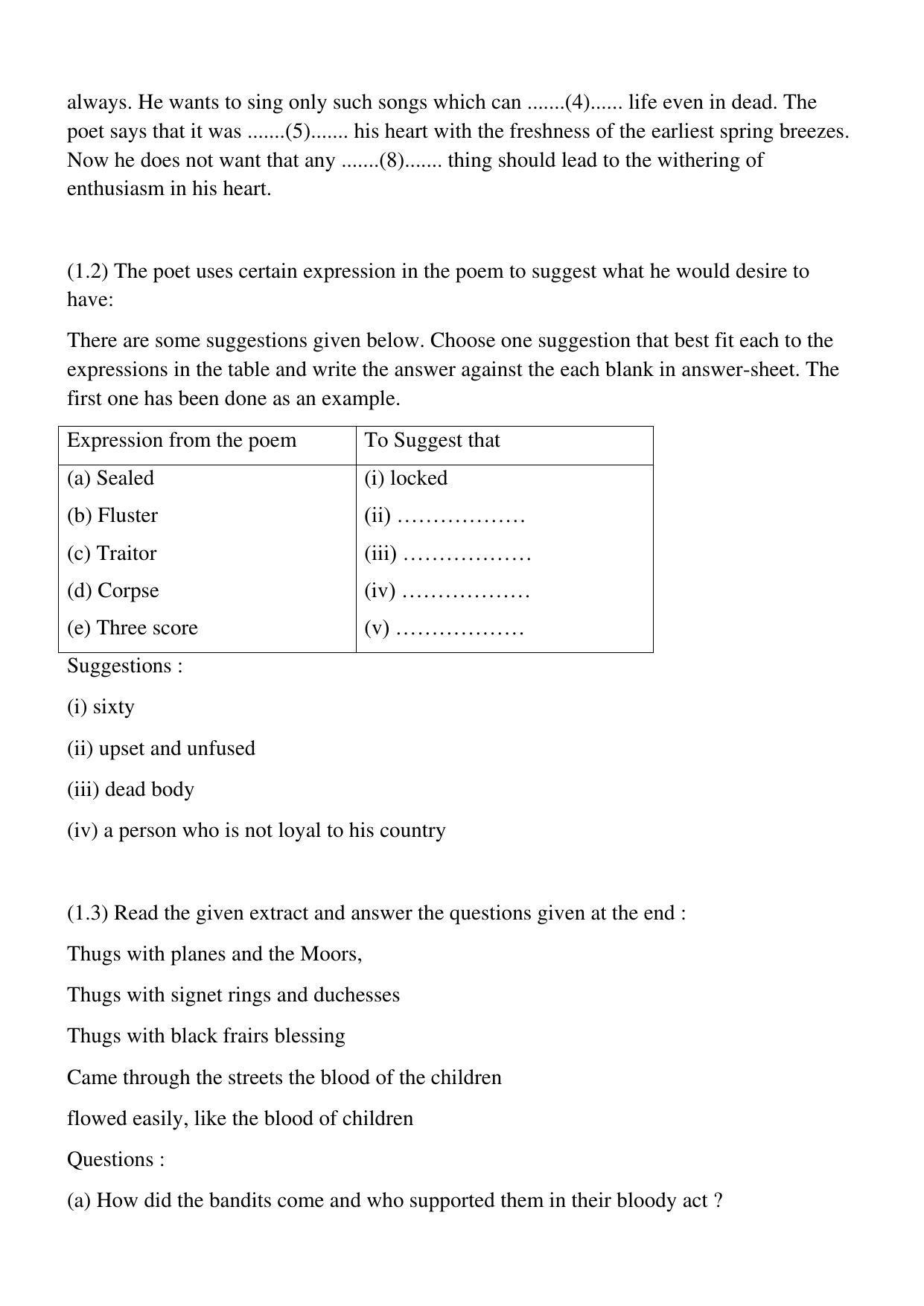 JKBOSE Class 12 English Question Papers 2017 (12500-Y) - Page 2