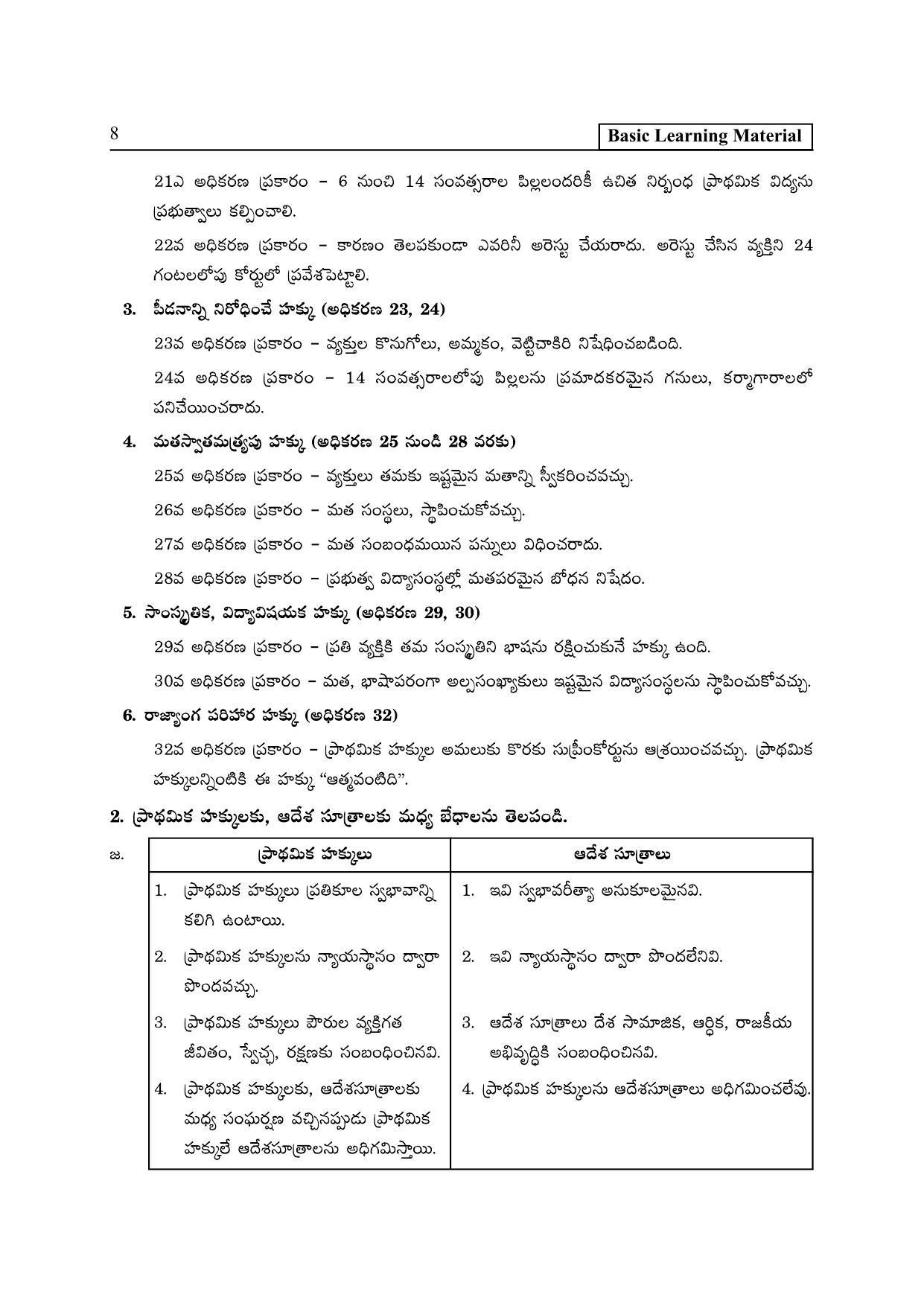 TS SCERT Inter 2nd Year Political Science II yr TM Path 1 (Telugu Medium) Text Book - Page 13