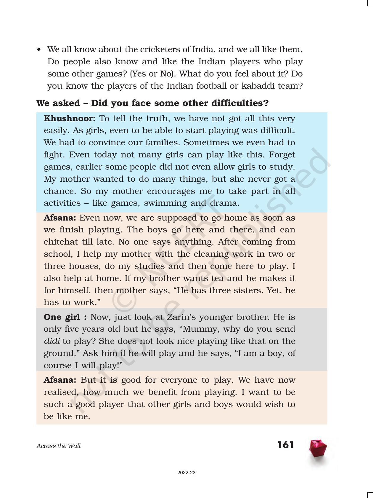 NCERT Book for Class 5 EVS Chapter 17 Across the Wall - Page 8