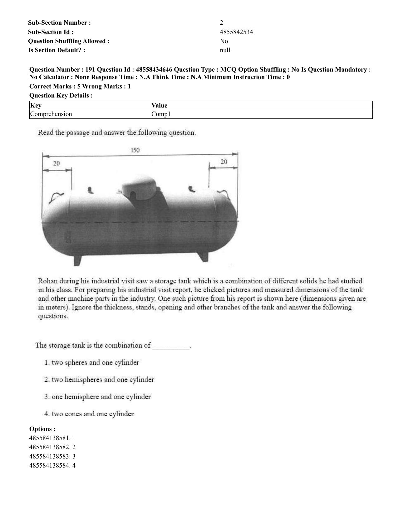 CUET 2023 English Punjabi Shift 3 Question Paper - 18 June 2023 - Page 178