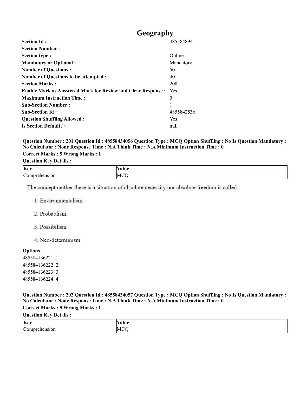 CUET 2023 English Punjabi Shift 3 Question Paper - 18 June 2023 - Page 198
