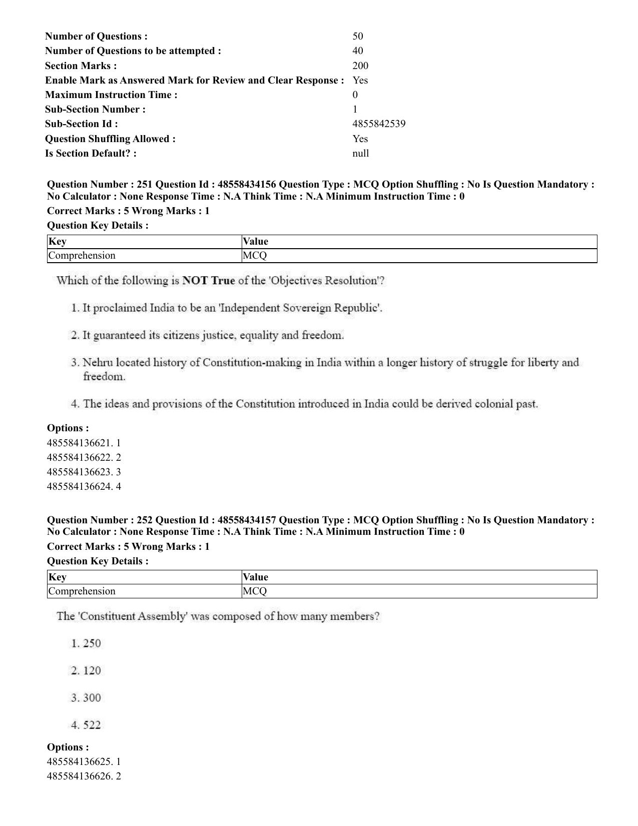 CUET 2023 English Punjabi Shift 3 Question Paper - 18 June 2023 - Page 229