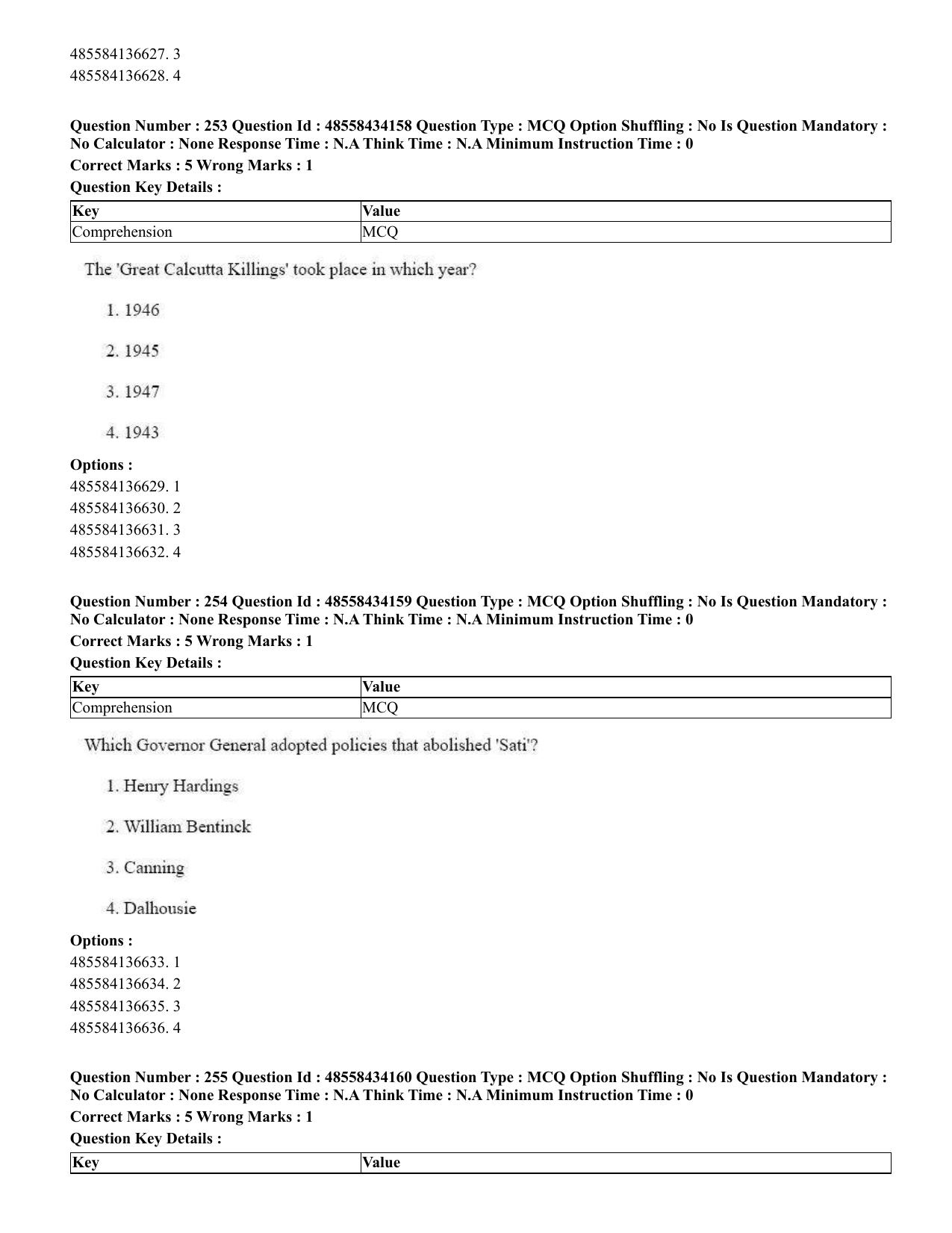 CUET 2023 English Punjabi Shift 3 Question Paper - 18 June 2023 - Page 230