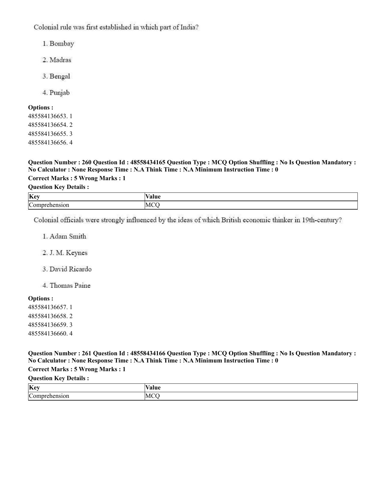 CUET 2023 English Punjabi Shift 3 Question Paper - 18 June 2023 - Page 233