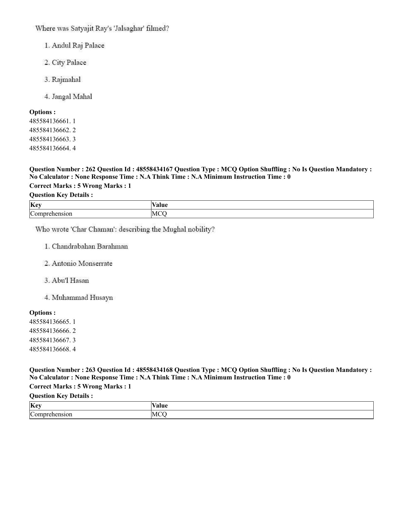 CUET 2023 English Punjabi Shift 3 Question Paper - 18 June 2023 - Page 234