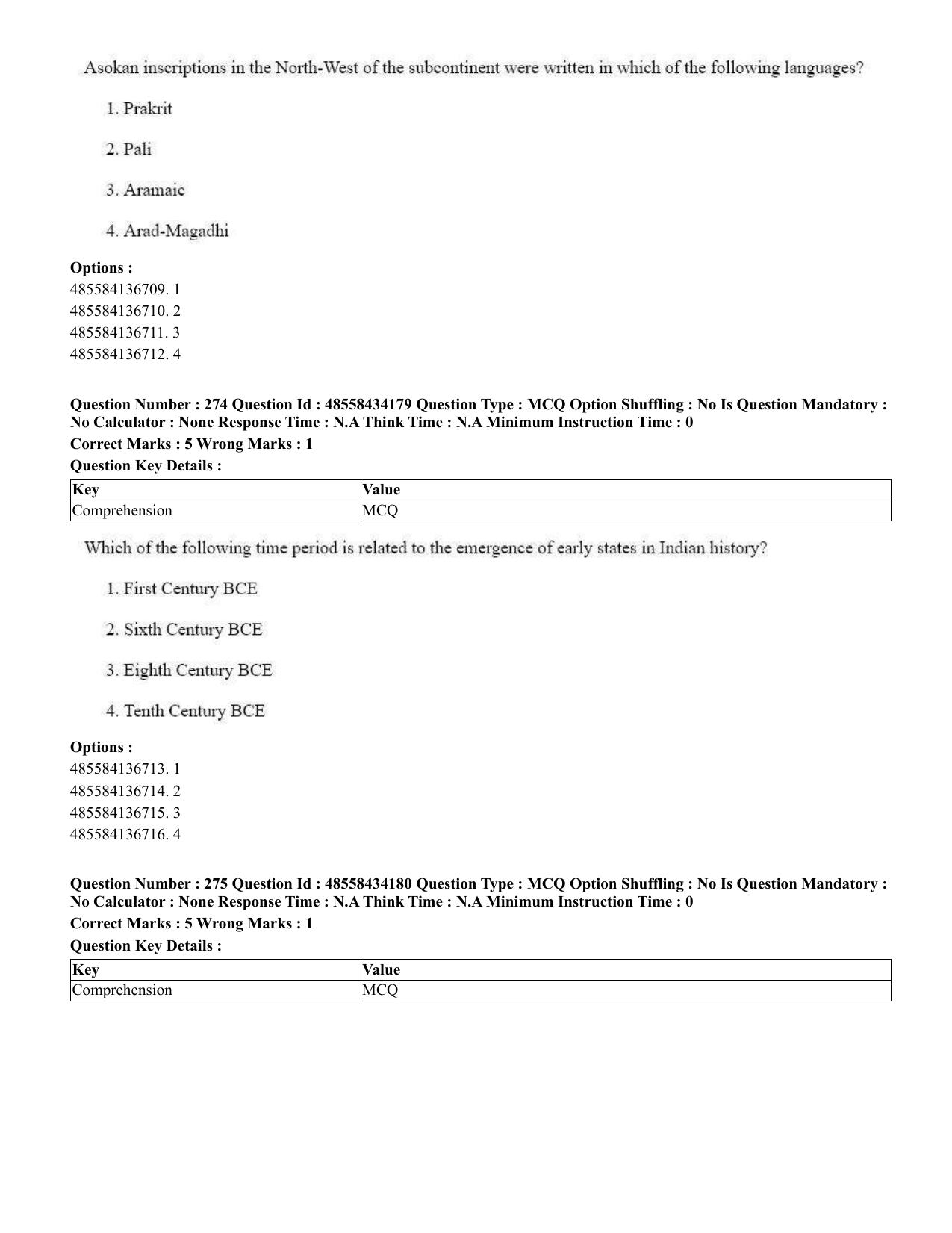 CUET 2023 English Punjabi Shift 3 Question Paper - 18 June 2023 - Page 240