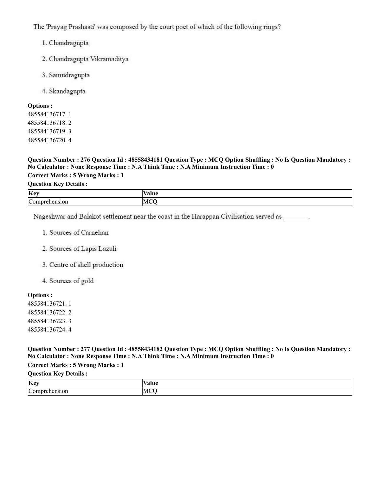 CUET 2023 English Punjabi Shift 3 Question Paper - 18 June 2023 - Page 241