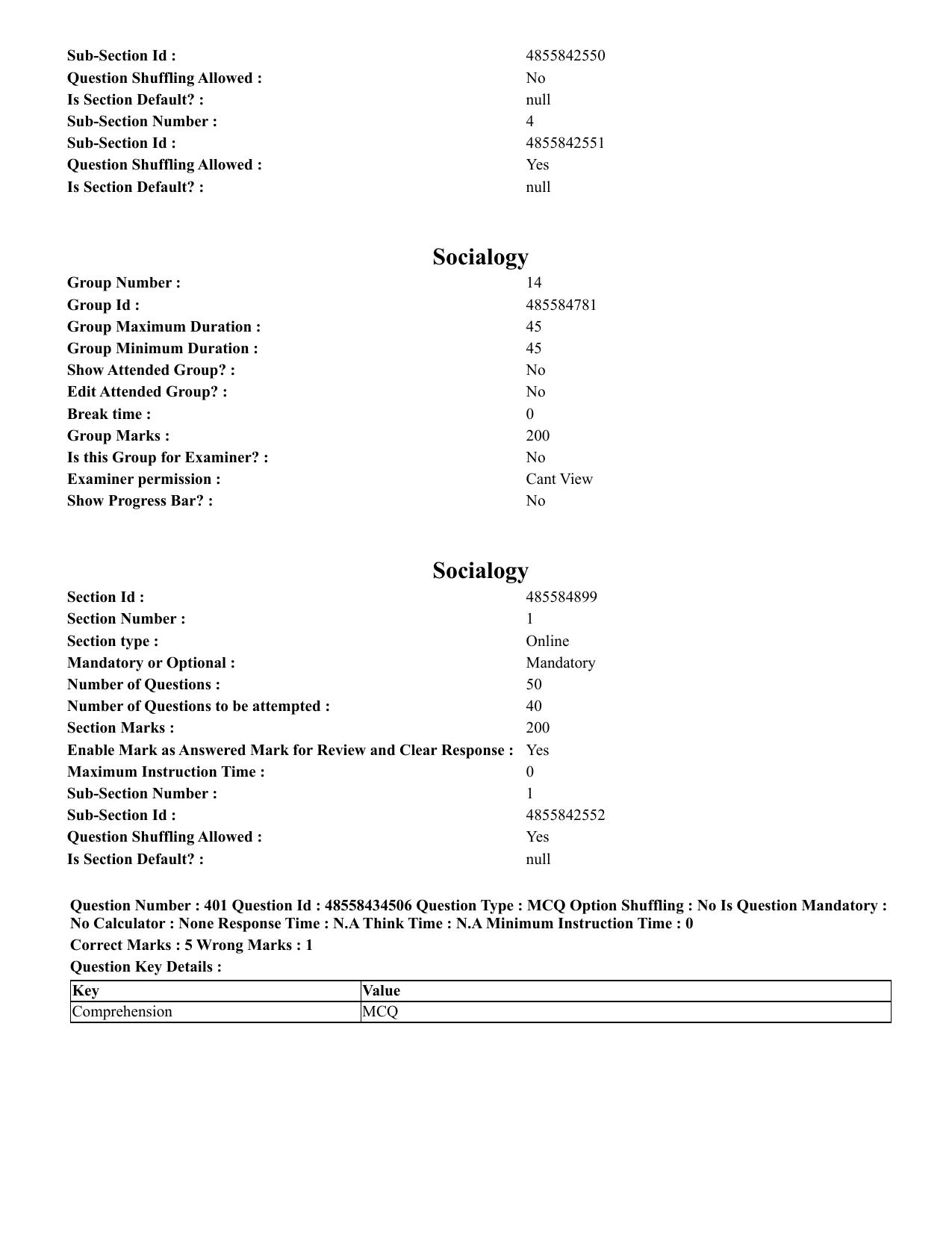 CUET 2023 English Punjabi Shift 3 Question Paper - 18 June 2023 - Page 345