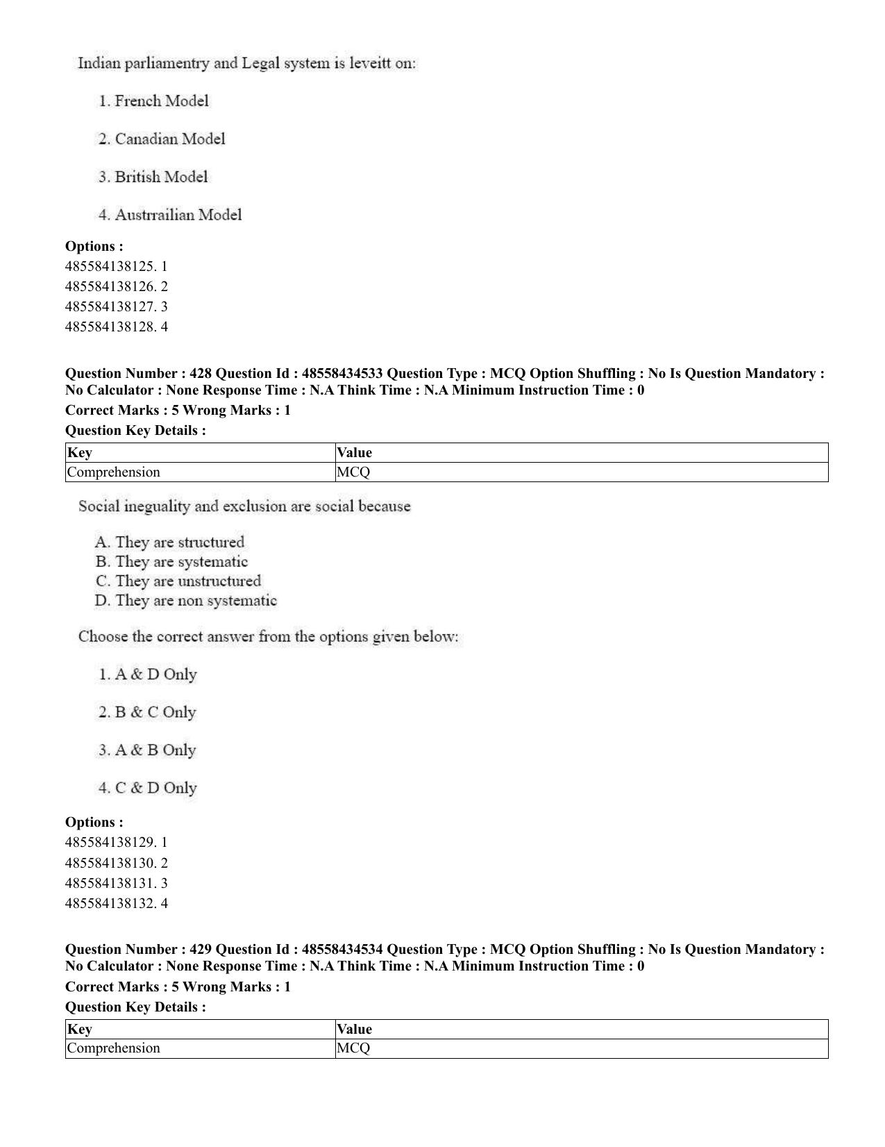 CUET 2023 English Punjabi Shift 3 Question Paper - 18 June 2023 - Page 360