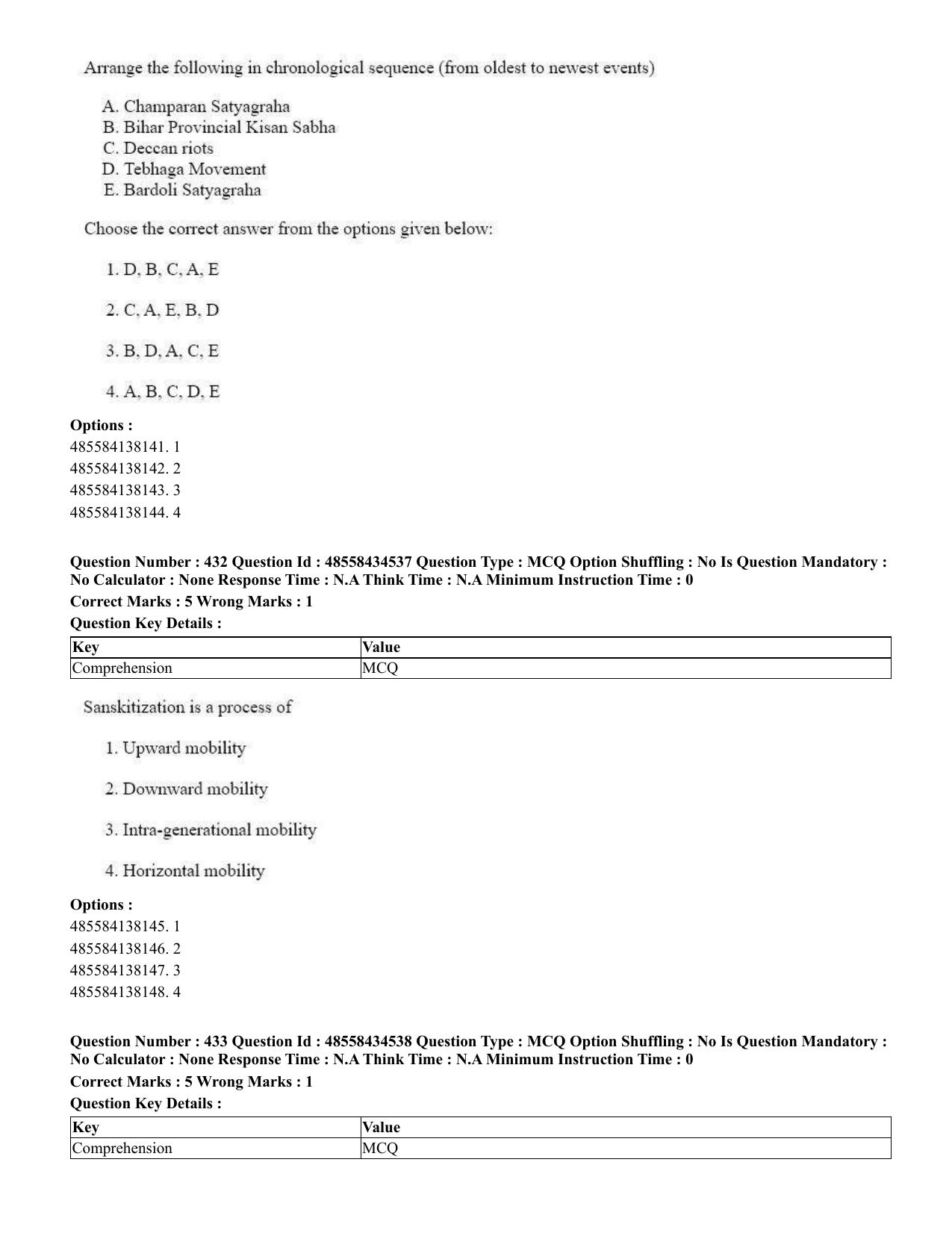 CUET 2023 English Punjabi Shift 3 Question Paper - 18 June 2023 - Page 362