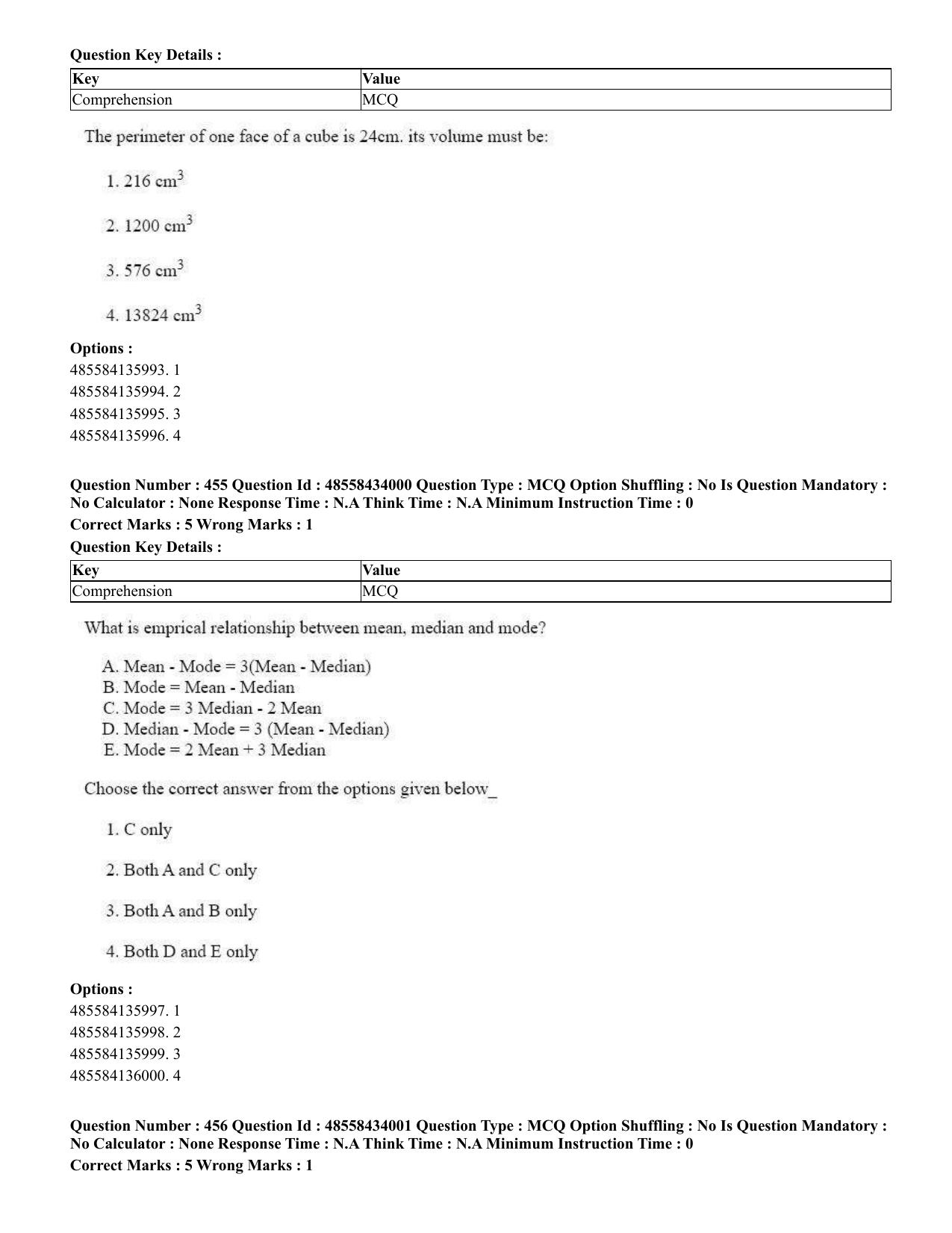CUET 2023 English Punjabi Shift 3 Question Paper - 18 June 2023 - Page 376