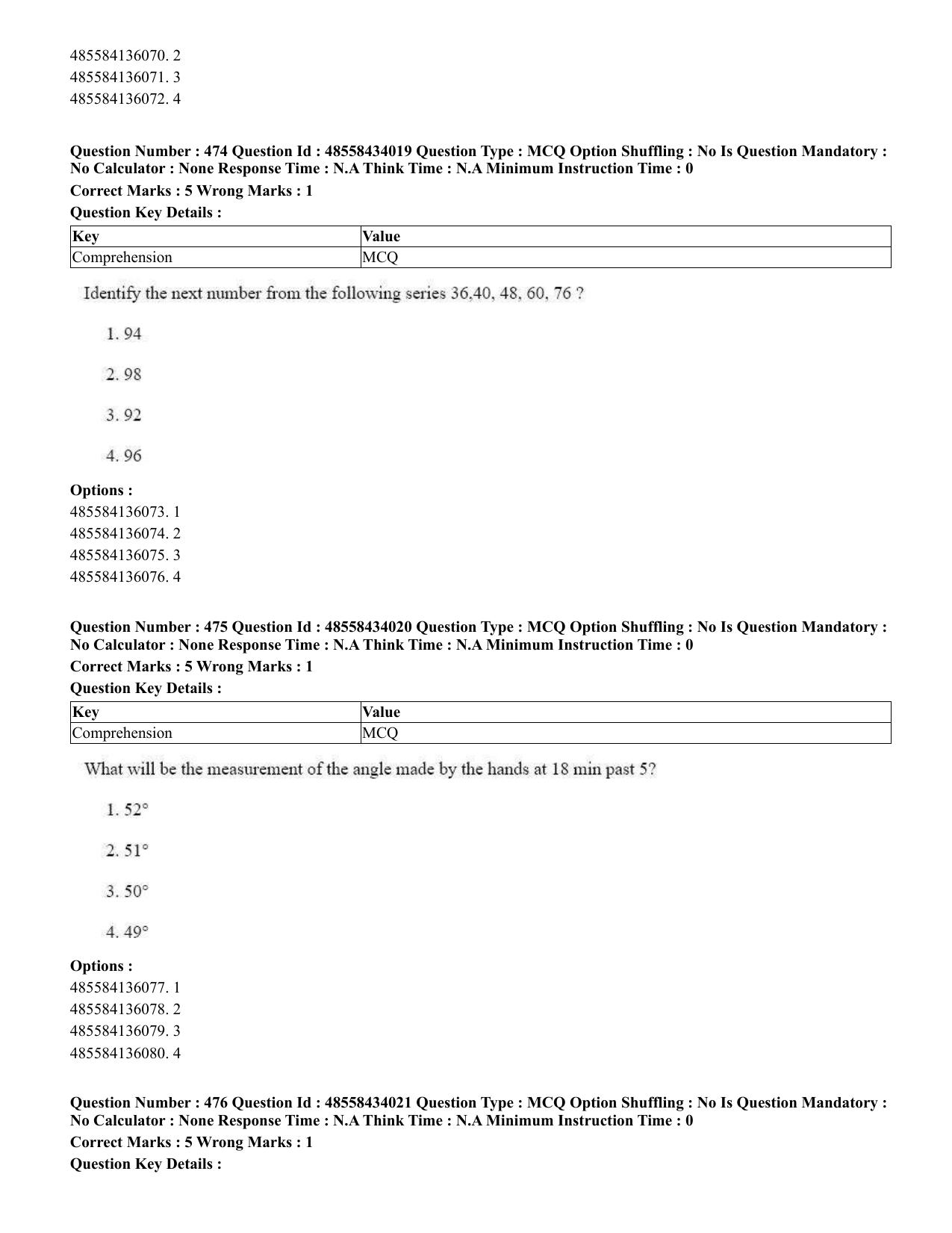 CUET 2023 English Punjabi Shift 3 Question Paper - 18 June 2023 - Page 386