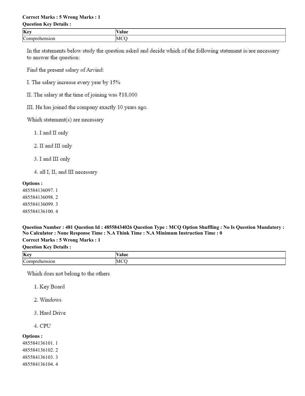 CUET 2023 English Punjabi Shift 3 Question Paper - 18 June 2023 - Page 389