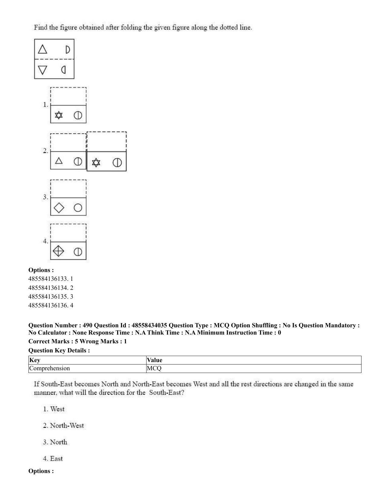 CUET 2023 English Punjabi Shift 3 Question Paper - 18 June 2023 - Page 396