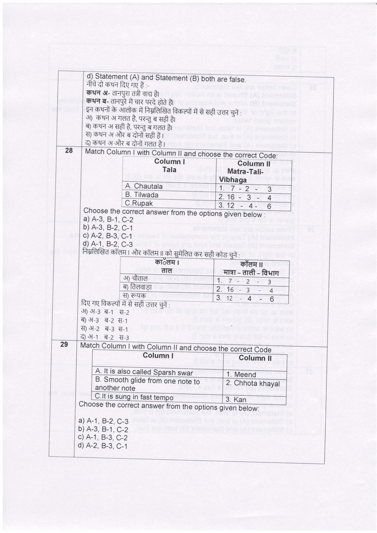 CBSE Class 10 Hindustani Music (Vocal) Sample Paper 2021-22 - Page 8