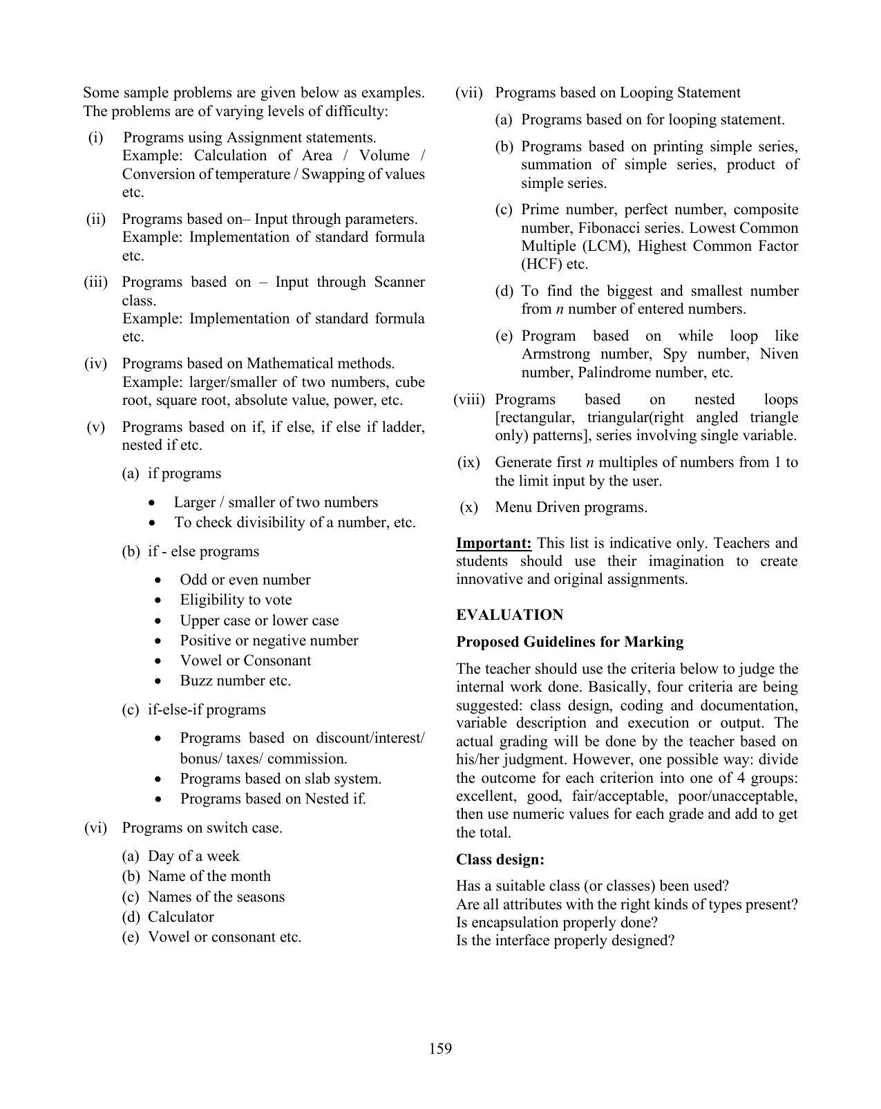 ICSE Computer Applications Syllabus 2026 - Page 3