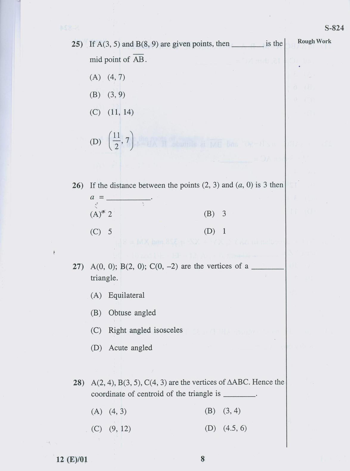 Gujarat Board Class 10th 12 ENGLISH 2019 Question Paper - Page 8