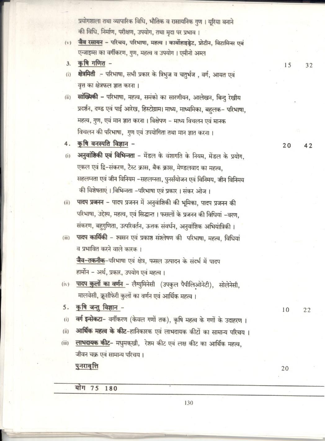 CGBSE Class 12th Syllabus 2021-2022 - Elements of Agriculture Science and Mathematics - Page 3