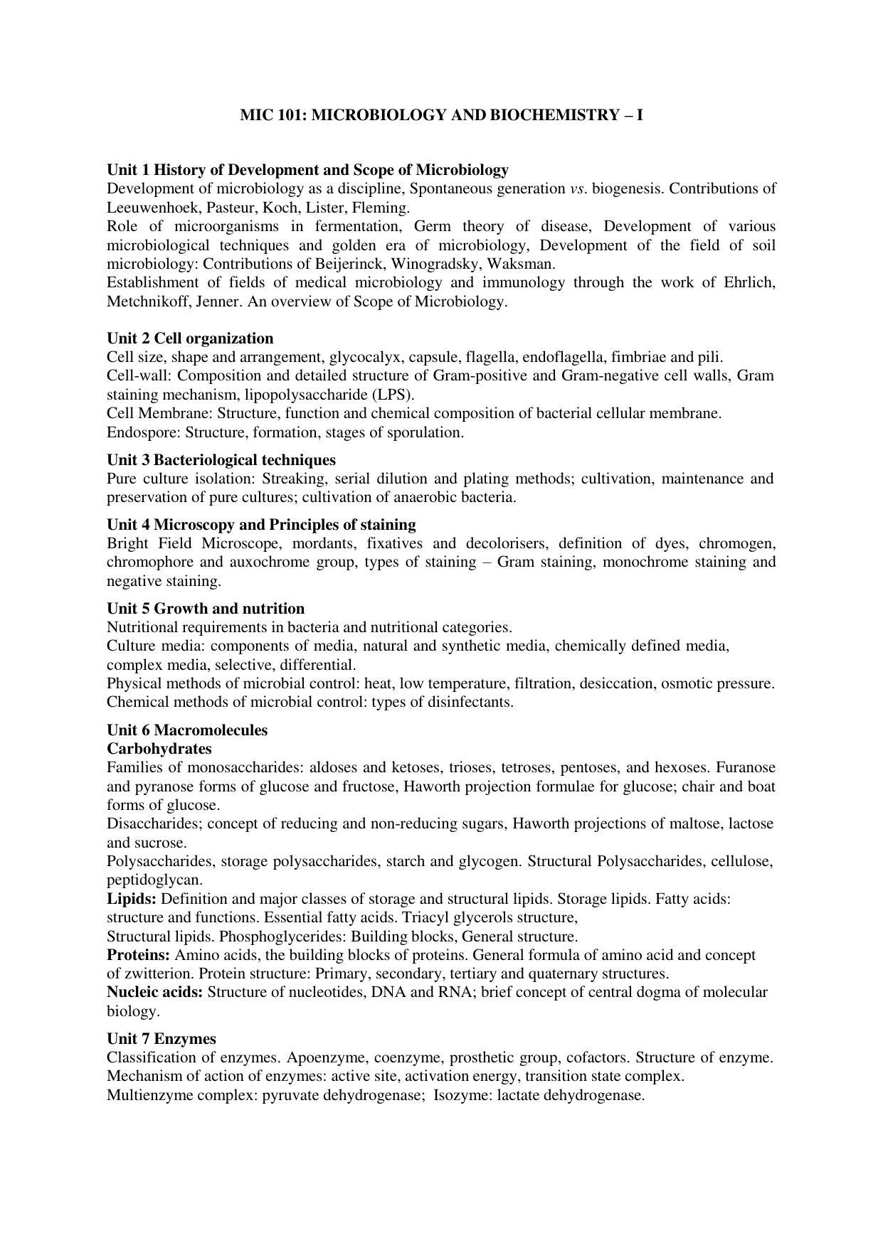 GU ART CDT Microbiology Syllabus - Page 2