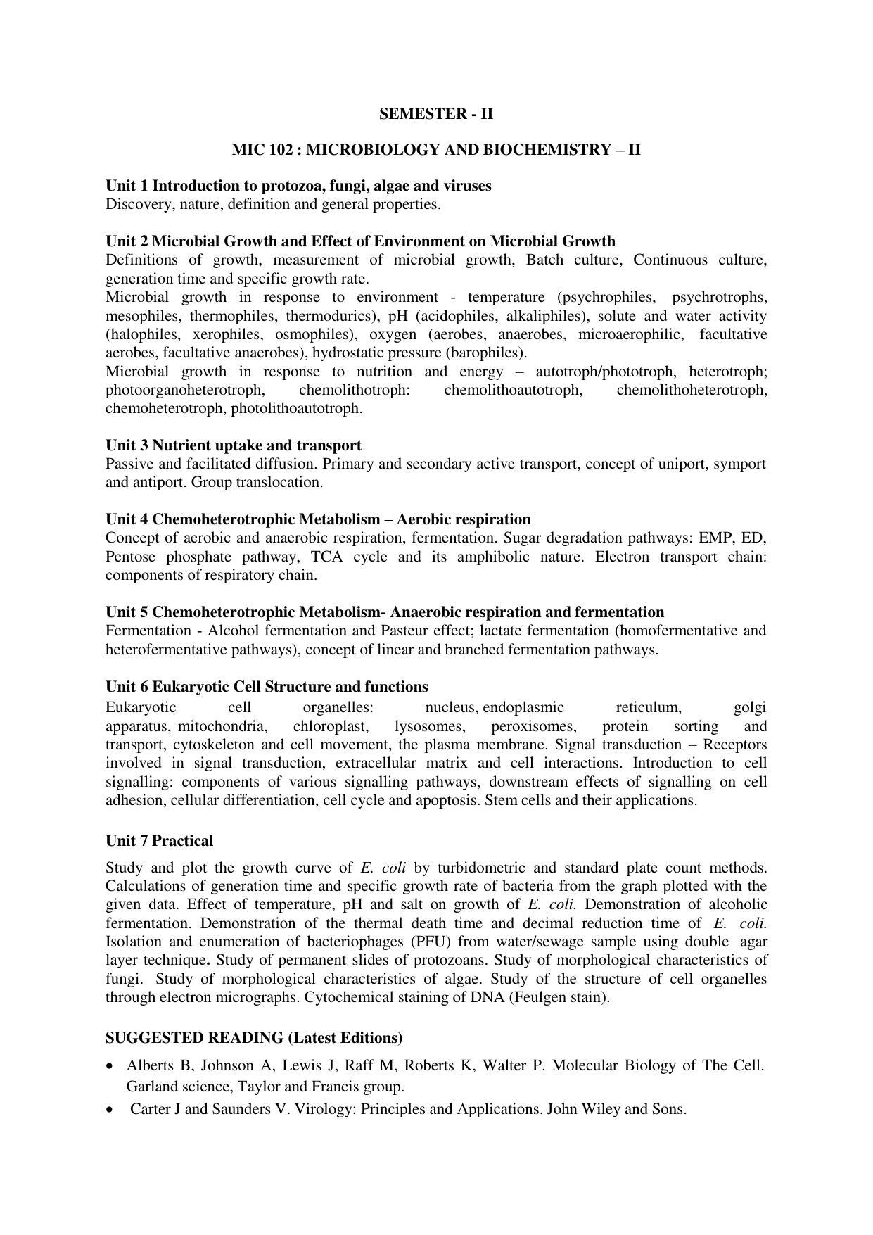 GU ART CDT Microbiology Syllabus - Page 6
