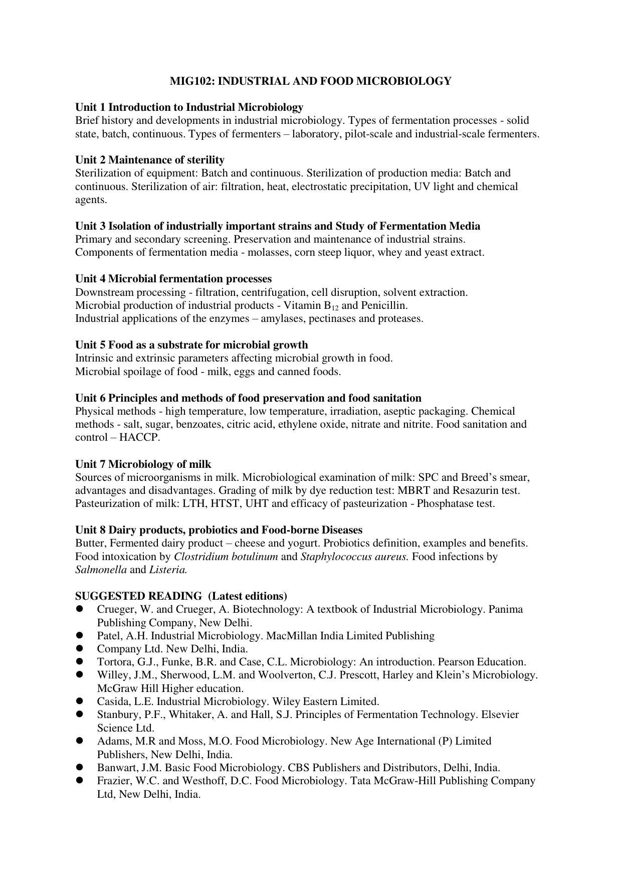 GU ART CDT Microbiology Syllabus - Page 8