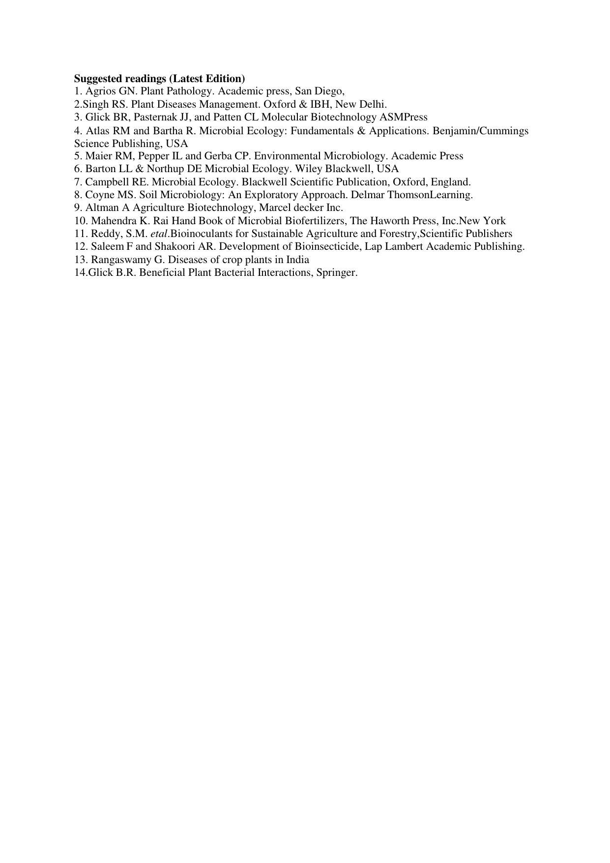 GU ART CDT Microbiology Syllabus - Page 26