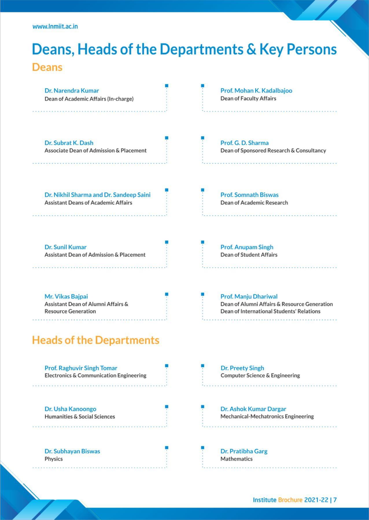 LNM Institute of Information Technology, Jaipur Brochure 2021-22 - Page 9