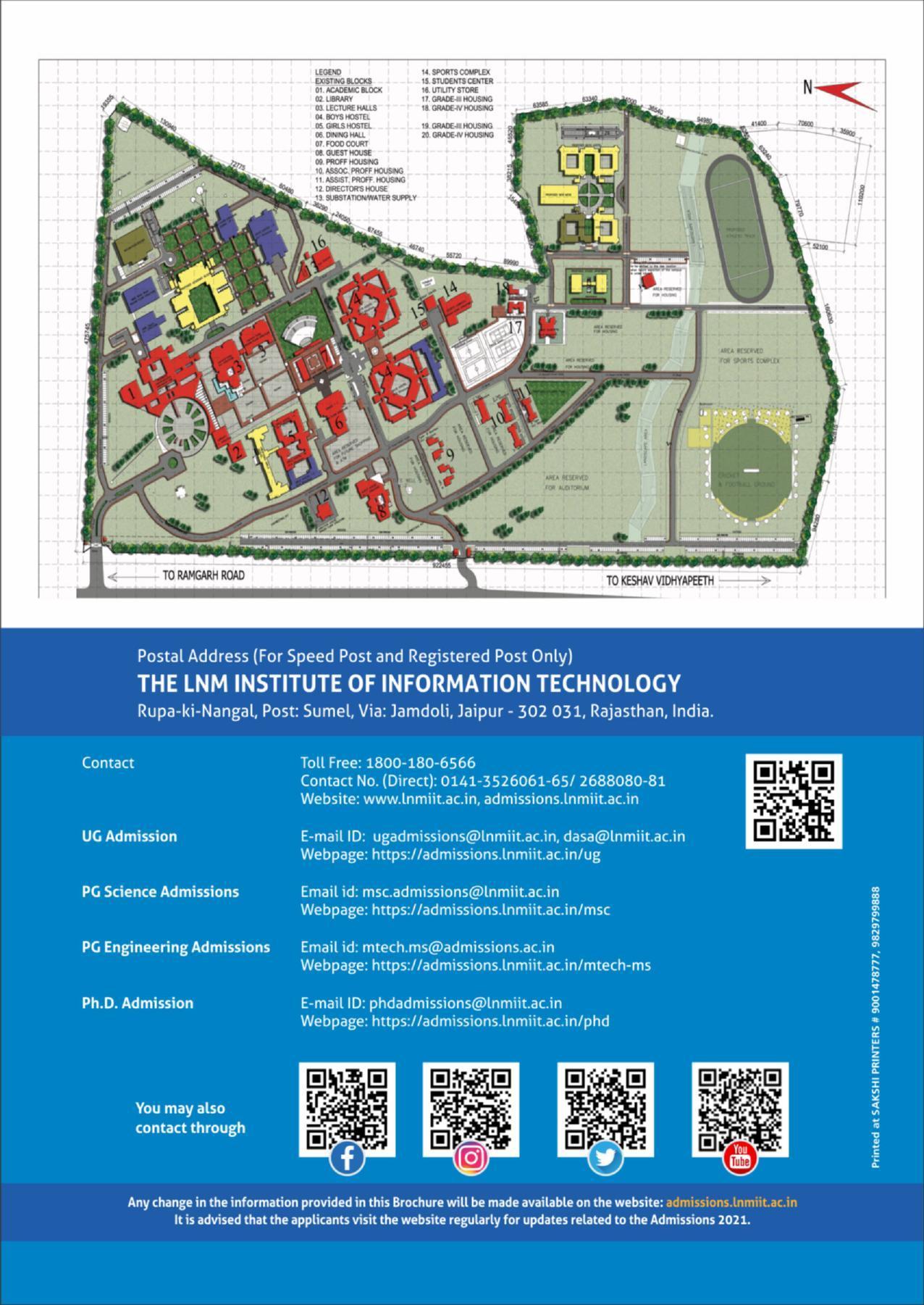 LNM Institute of Information Technology, Jaipur Brochure 2021-22 - Page 80