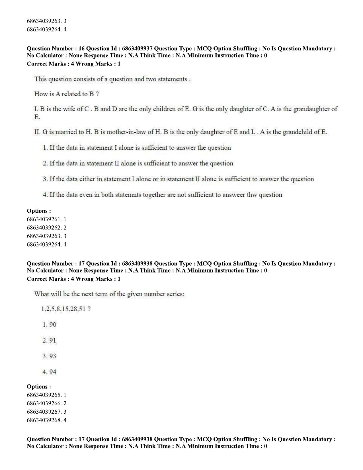 CUET PG 2023: LAQP17 – Kashmiri (Eng.)-Shift 1 (07-06-2023) Question Papers - Page 27