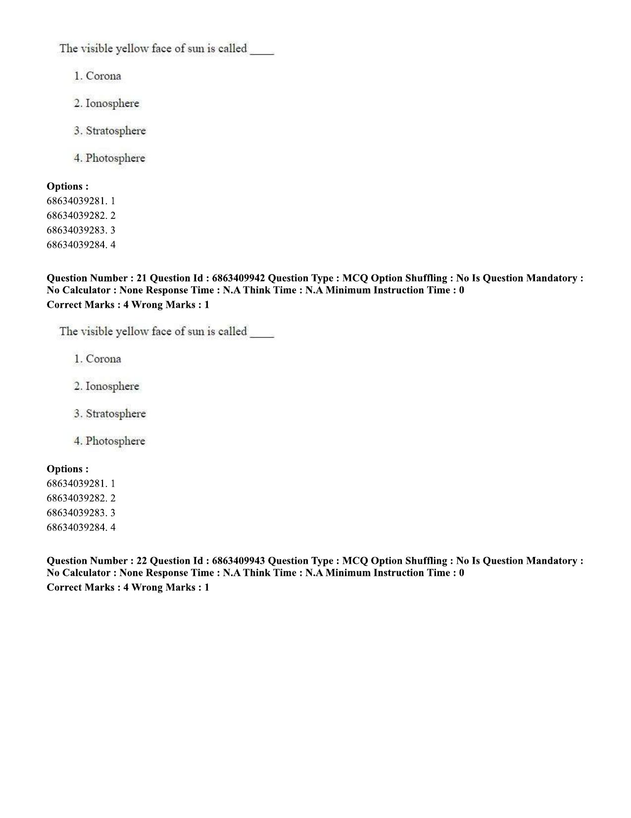 CUET PG 2023: LAQP17 – Kashmiri (Eng.)-Shift 1 (07-06-2023) Question Papers - Page 34