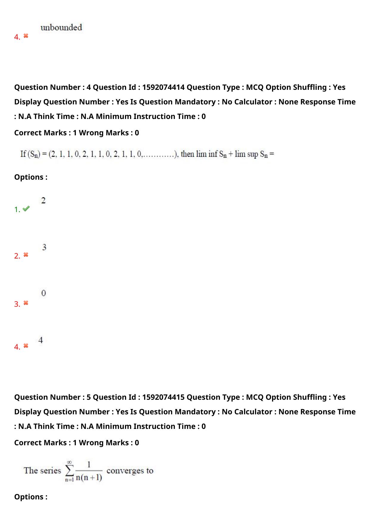 TS ECET 2023 BSC Mathematics Question Paper - Page 5