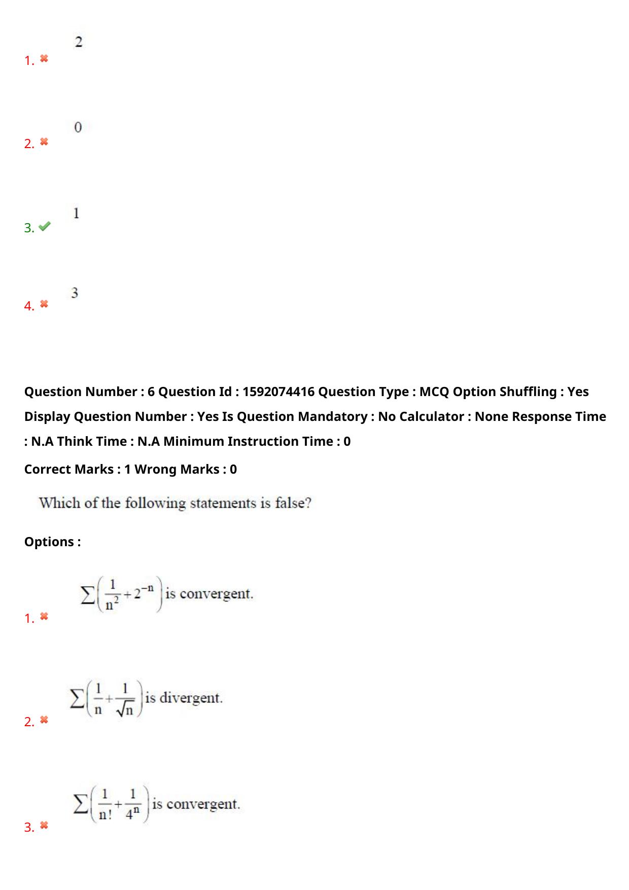 TS ECET 2023 BSC Mathematics Question Paper - Page 6