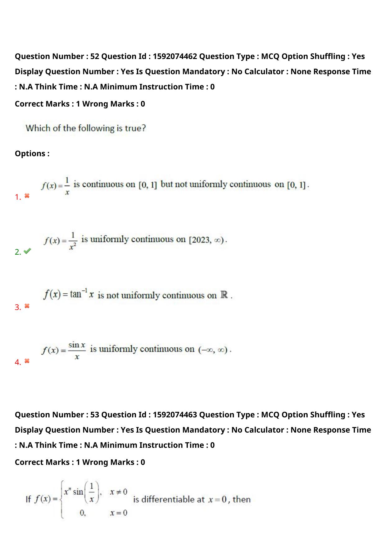 TS ECET 2023 BSC Mathematics Question Paper - Page 40