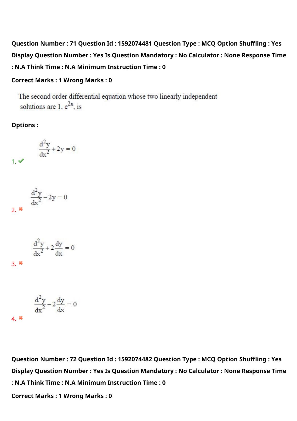 TS ECET 2023 BSC Mathematics Question Paper - Page 54