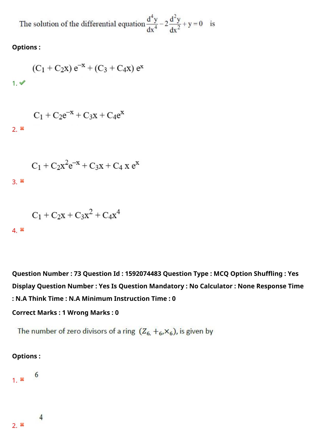 TS ECET 2023 BSC Mathematics Question Paper - Page 55