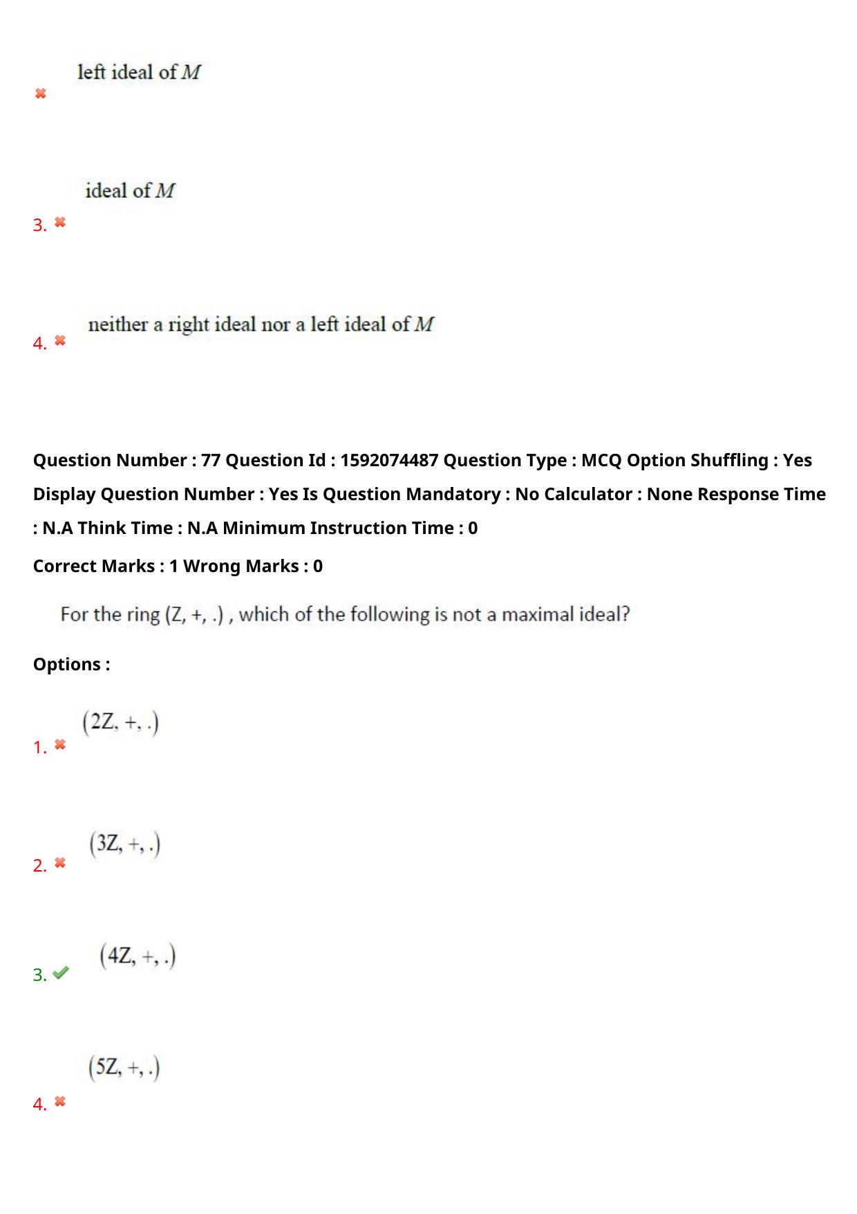 TS ECET 2023 BSC Mathematics Question Paper - Page 58