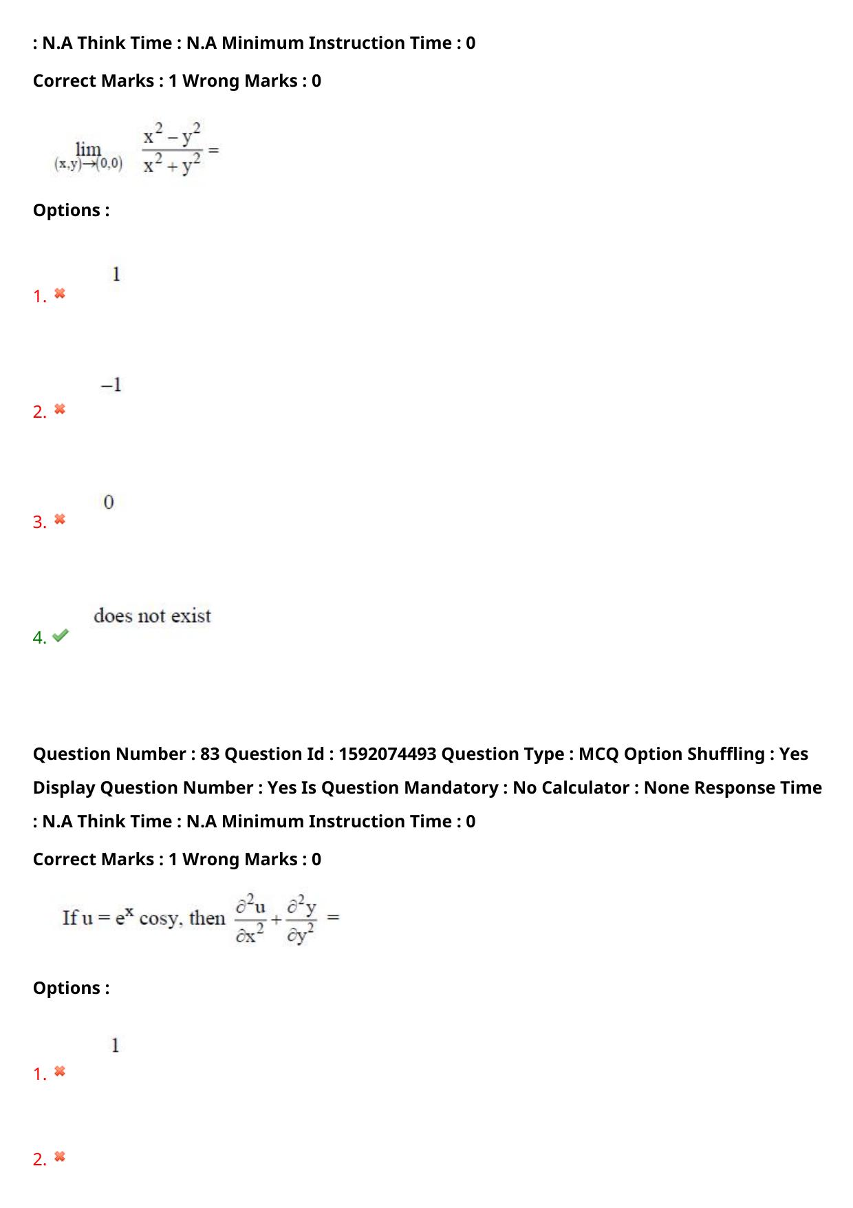 TS ECET 2023 BSC Mathematics Question Paper - Page 62