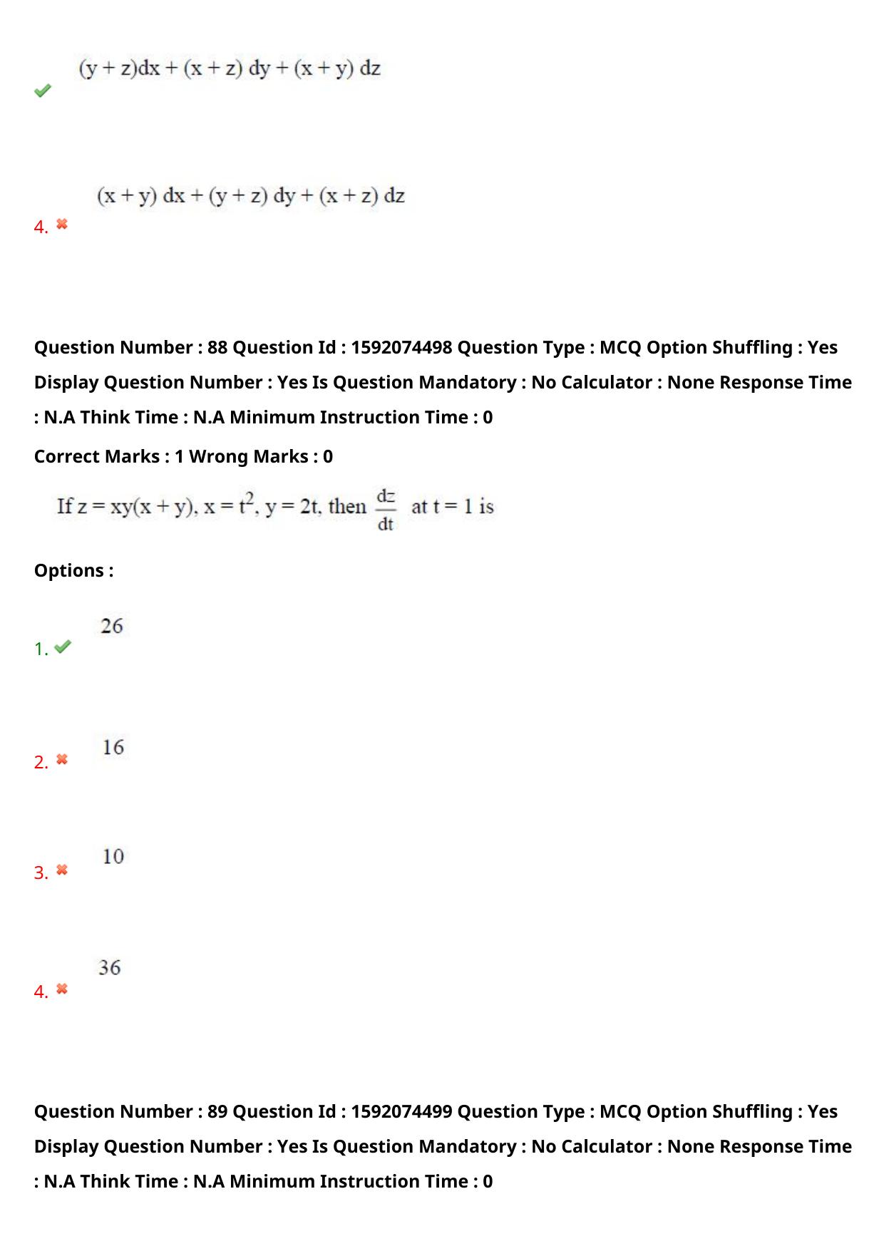 TS ECET 2023 BSC Mathematics Question Paper - Page 66