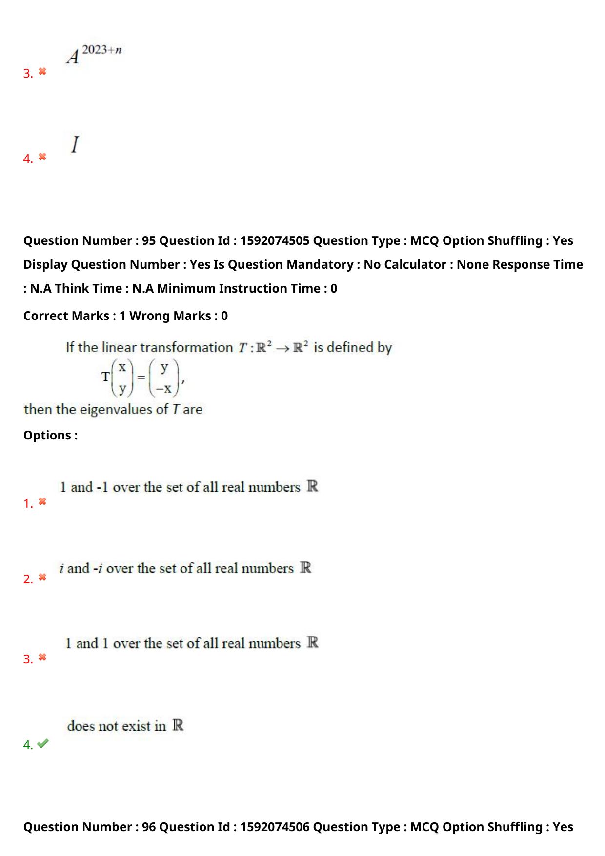 TS ECET 2023 BSC Mathematics Question Paper - Page 71