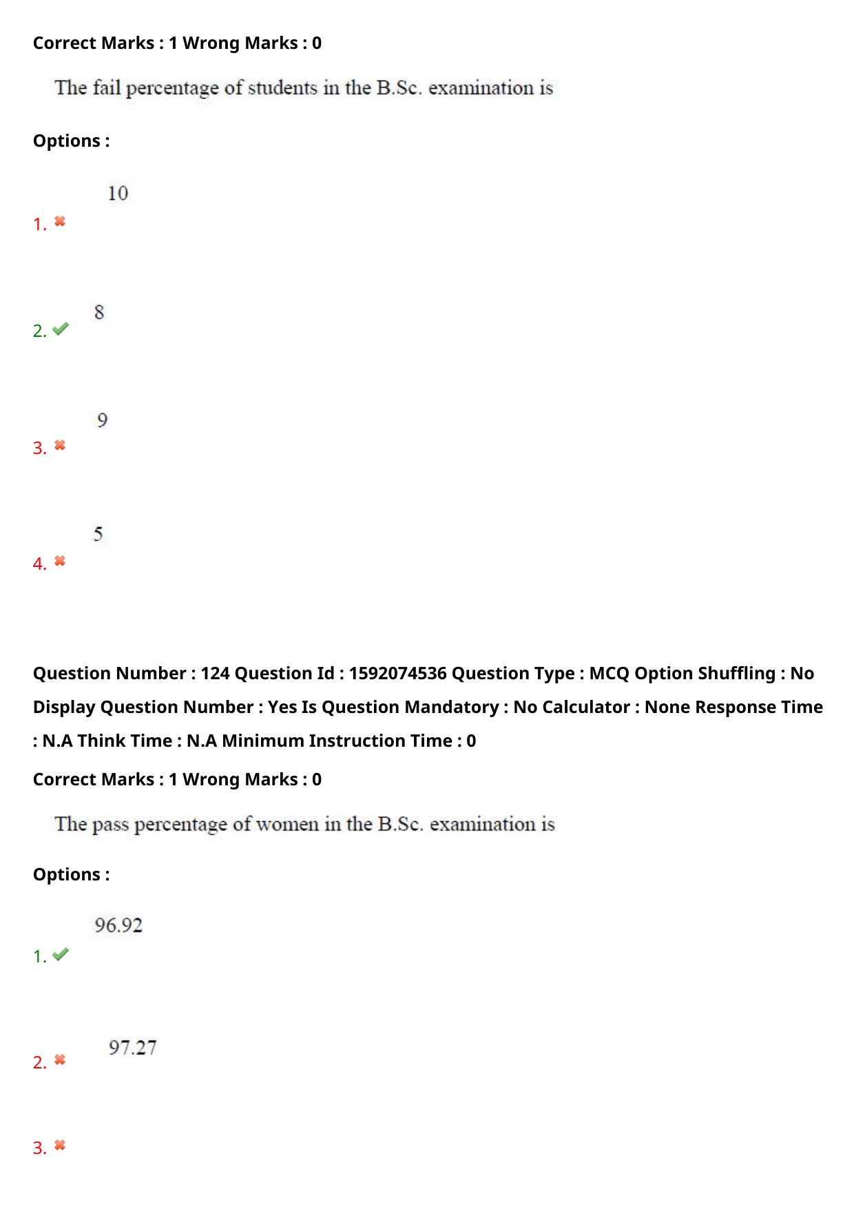 TS ECET 2023 BSC Mathematics Question Paper - Page 93